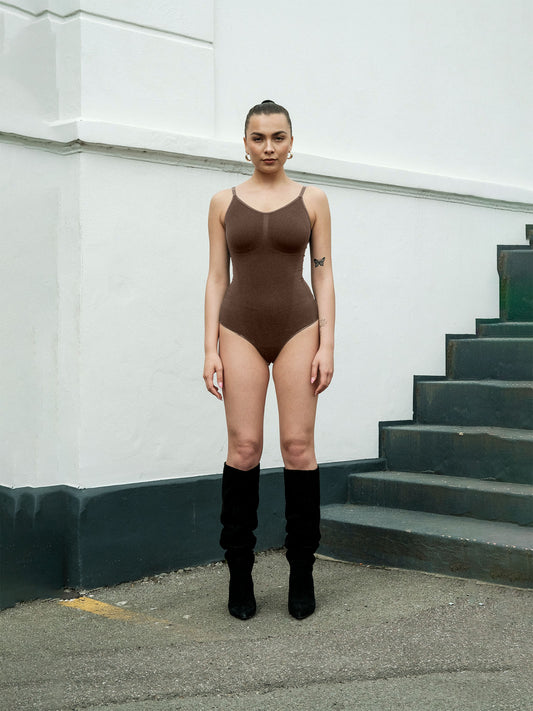 Coco Shapewear Bodysuit - Chocolate